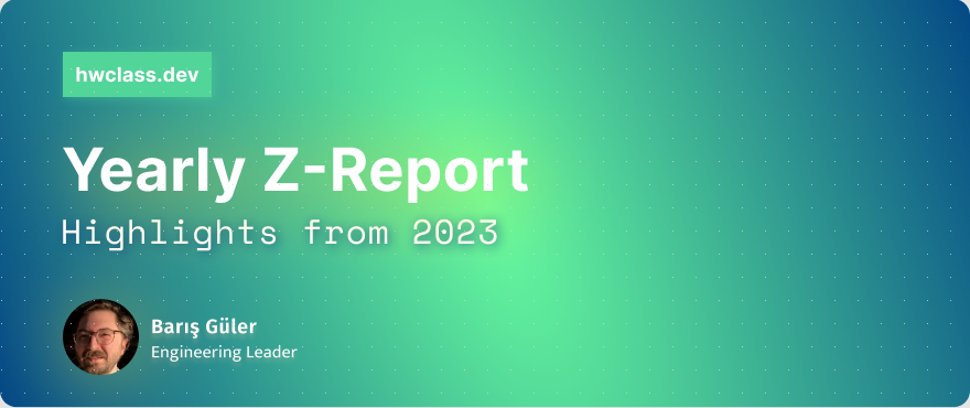 Cover Image for Yearly Z-Report: Highlights from 2023