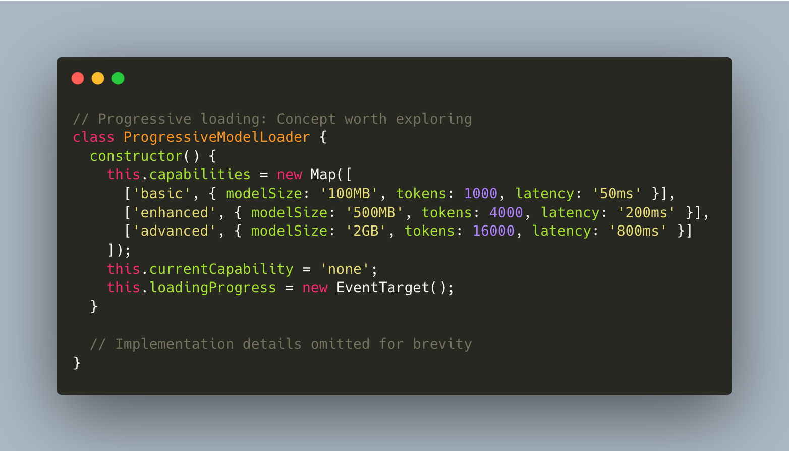 Progressive Loading Code Example