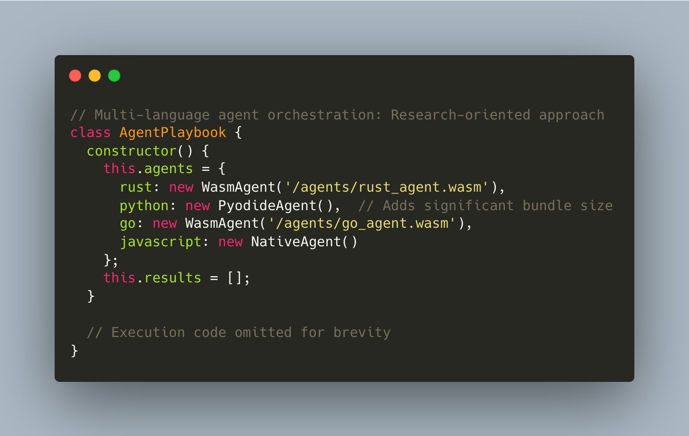 Multi-language Agent Playbook Code Example